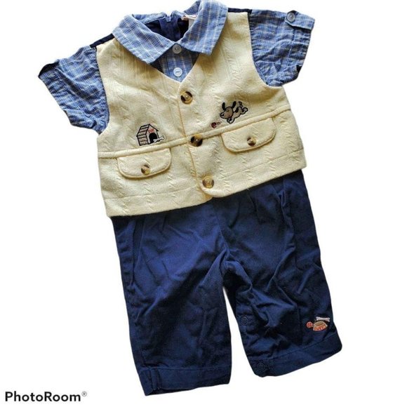 Vintage BT Kids 3-6 Month Baby Outfit - Picture 1 of 3